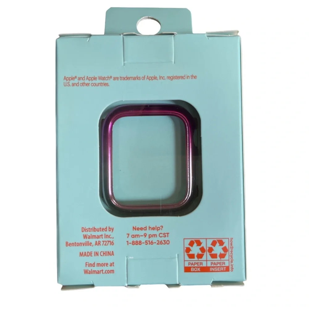 Onn. 40mm Iridescent Bumper for Apple Watch